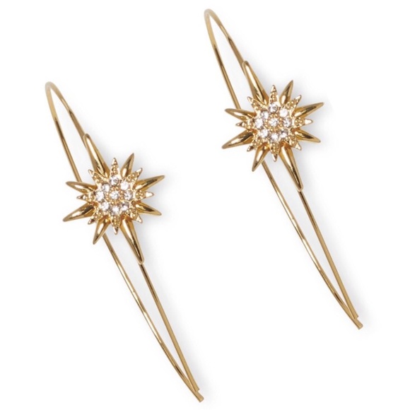 💫🆕 Vince Camuto ❉ Starburst Threader Earrings ❉ - Picture 4 of 8